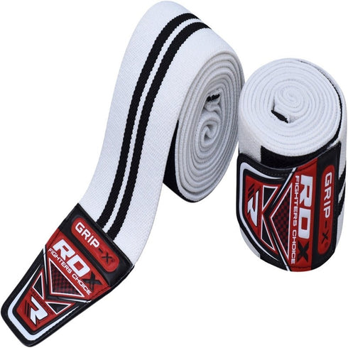 RDX K1 WHITE KNEE WRAPSRDX K1 WHITE KNEE WRAPS-3